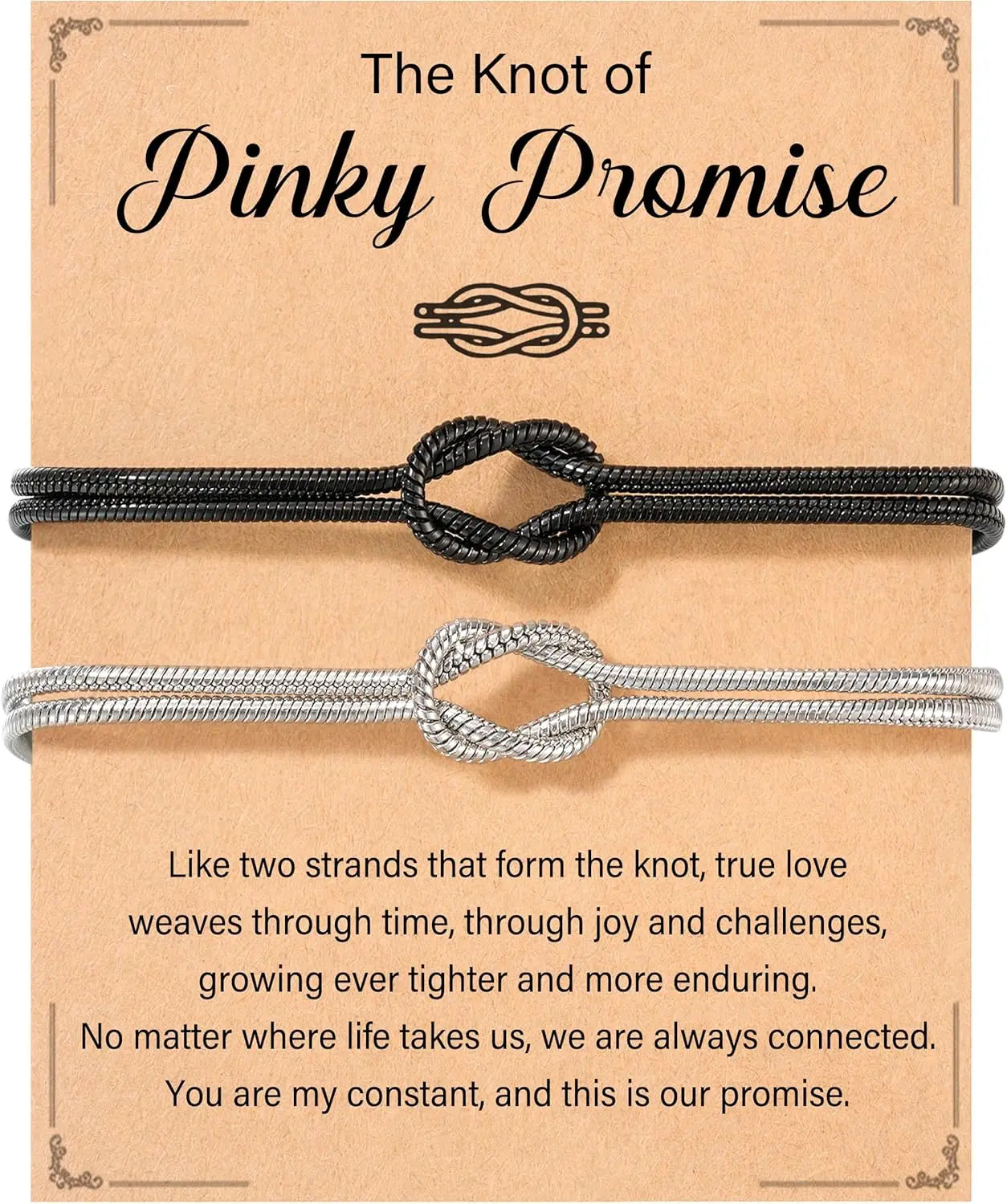 ,,Pinky Promise‘‘ Paar Armband